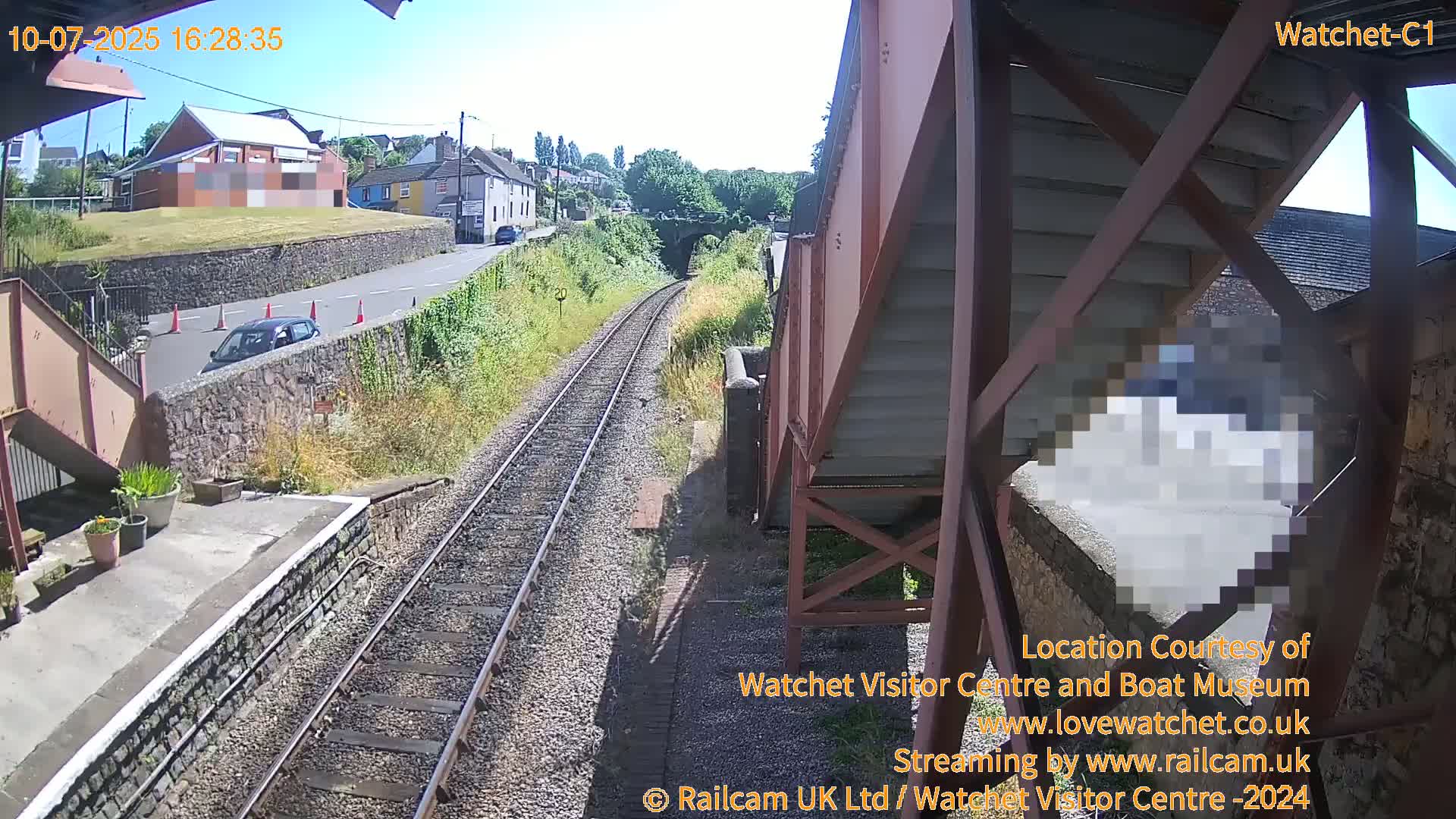 Watchet Railway Station (West Somerset Railway) Southwest Live Cam  - Somerset, South West, England, United Kingdom