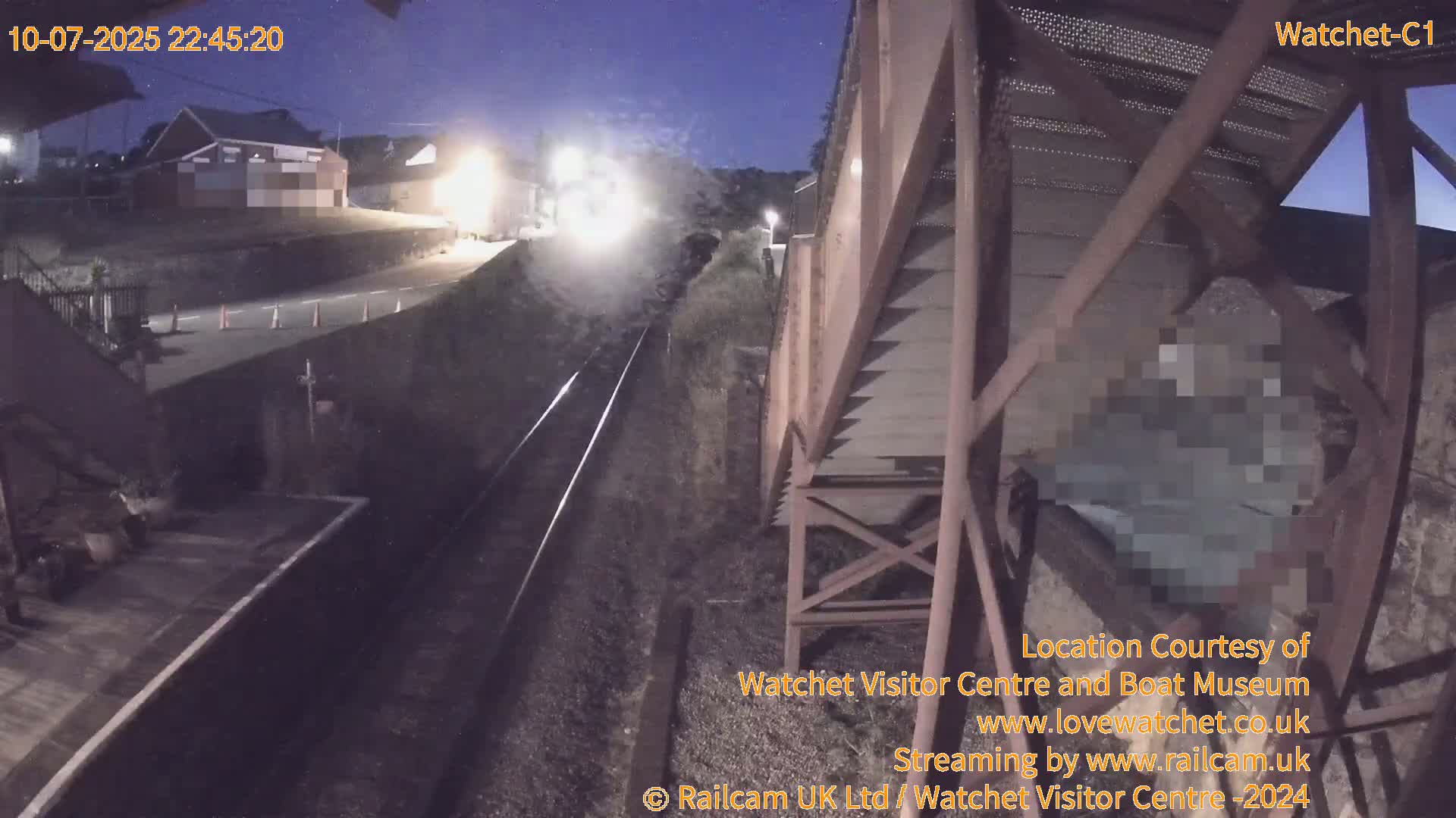 Watchet Railway Station (West Somerset Railway) Southwest Live Cam  - Somerset, South West, England, United Kingdom