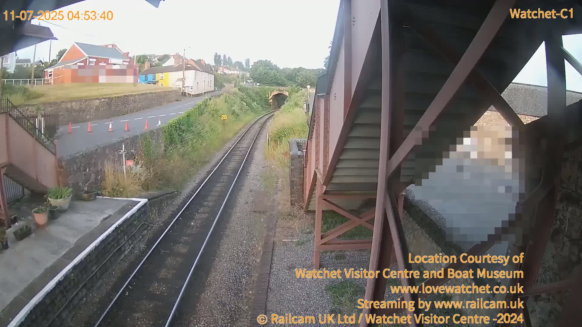 Watchet Railway Station (West Somerset Railway) Southwest Live Cam  - Somerset, South West, England, United Kingdom