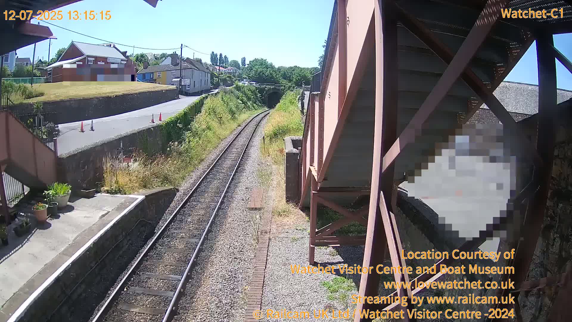 Watchet Railway Station (West Somerset Railway) Southwest Live Cam  - Somerset, South West, England, United Kingdom