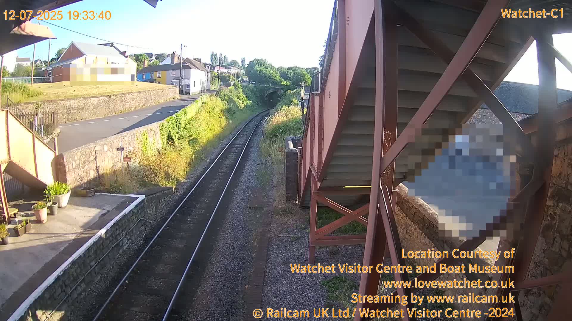 Watchet Railway Station (West Somerset Railway) Southwest Live Cam  - Somerset, South West, England, United Kingdom