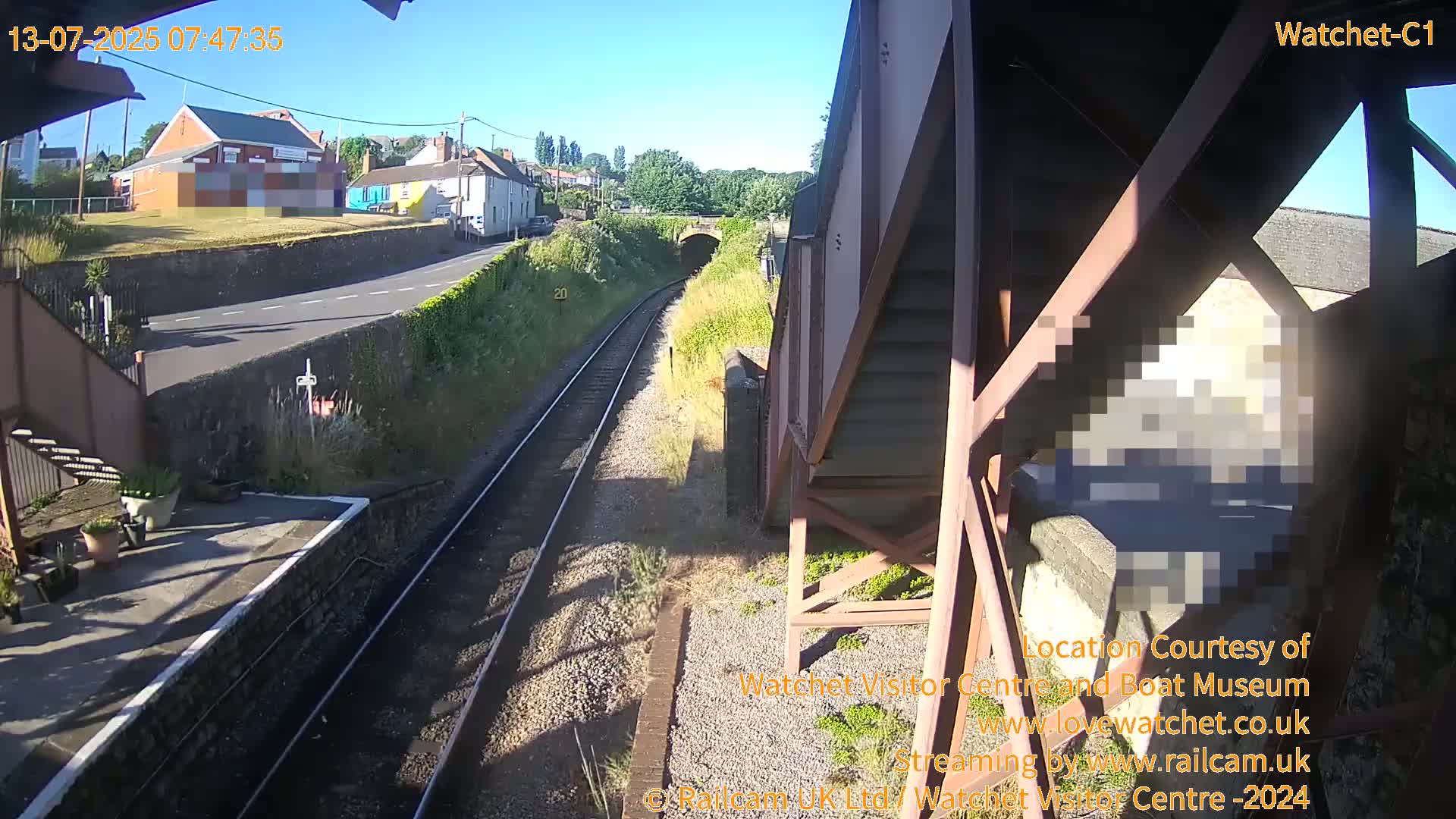 Watchet Railway Station (West Somerset Railway) Southwest Live Cam  - Somerset, South West, England, United Kingdom