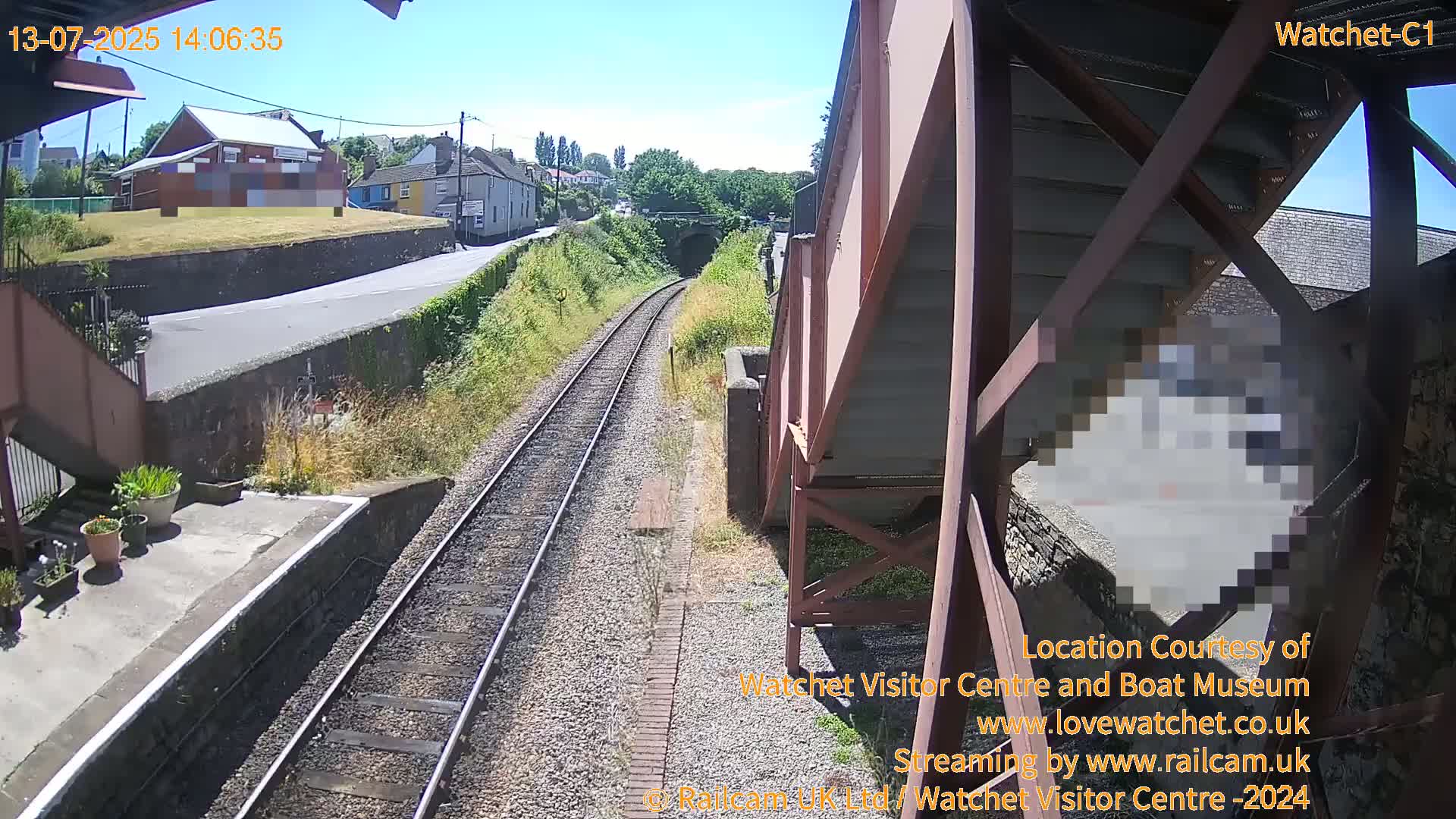 Watchet Railway Station (West Somerset Railway) Southwest Live Cam  - Somerset, South West, England, United Kingdom