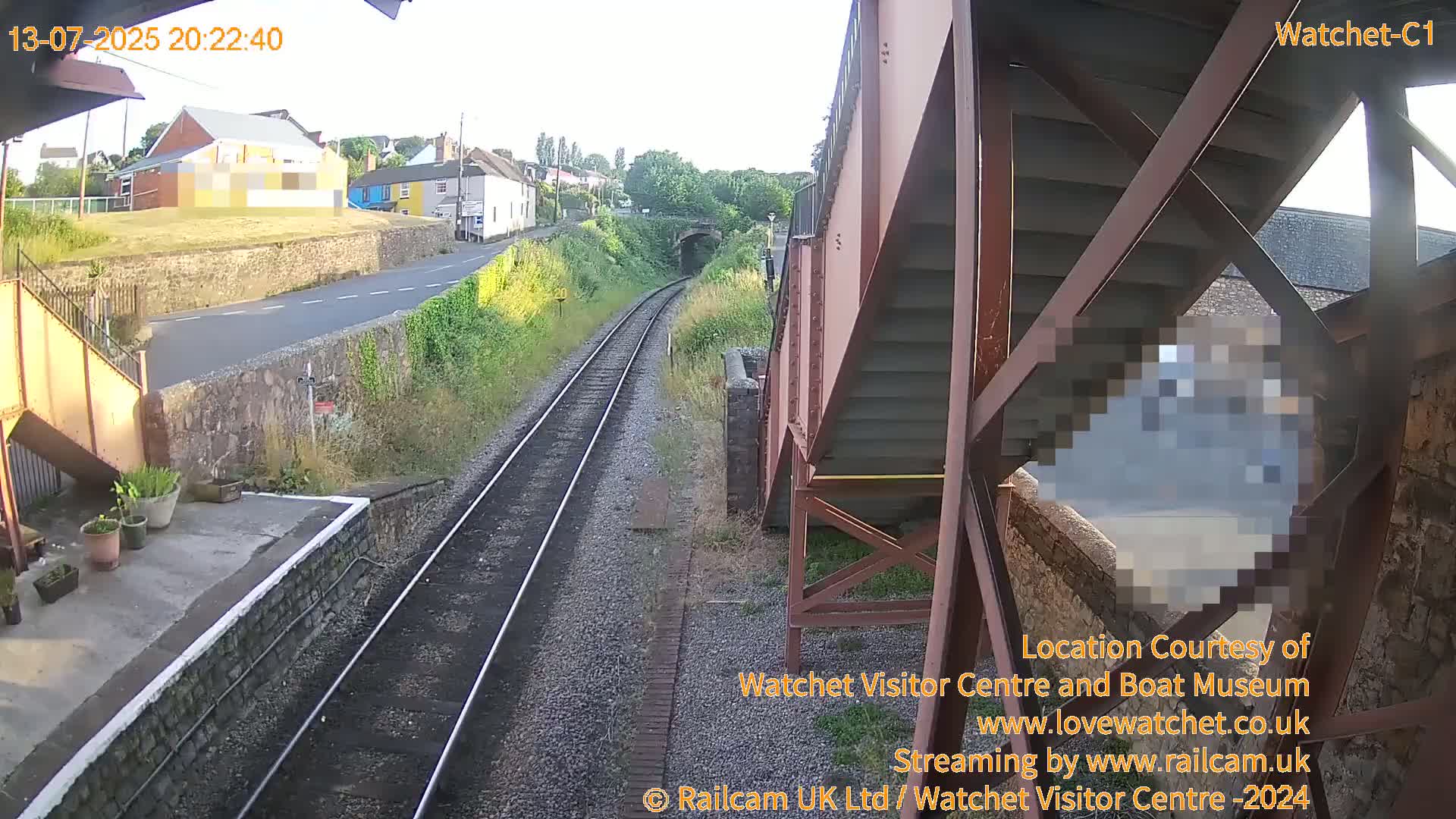 Watchet Railway Station (West Somerset Railway) Southwest Live Cam  - Somerset, South West, England, United Kingdom