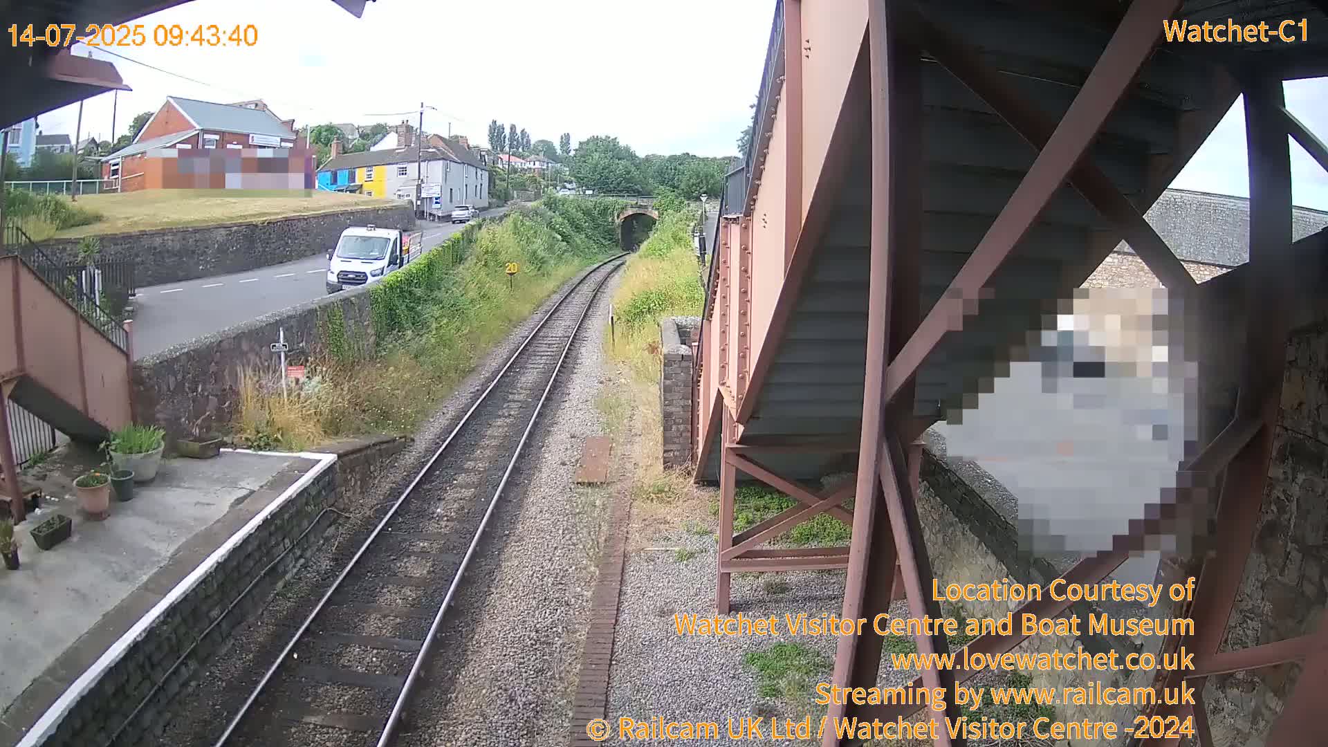 Watchet Railway Station (West Somerset Railway) Southwest Live Cam  - Somerset, South West, England, United Kingdom
