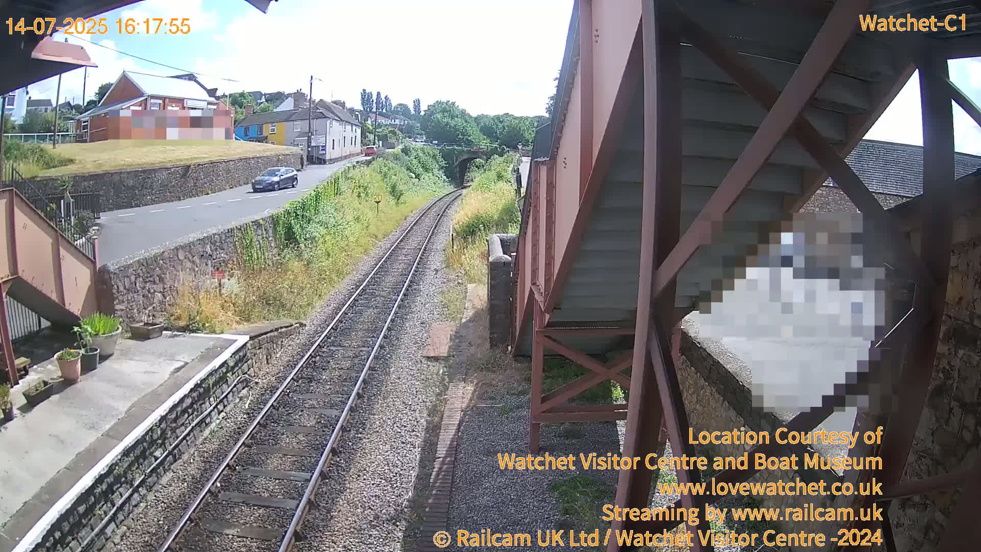 Watchet Railway Station (West Somerset Railway) Southwest Live Cam  - Somerset, South West, England, United Kingdom