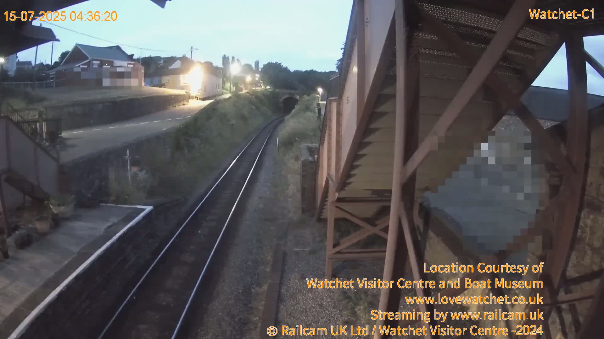 Watchet Railway Station (West Somerset Railway) Southwest Live Cam  - Somerset, South West, England, United Kingdom
