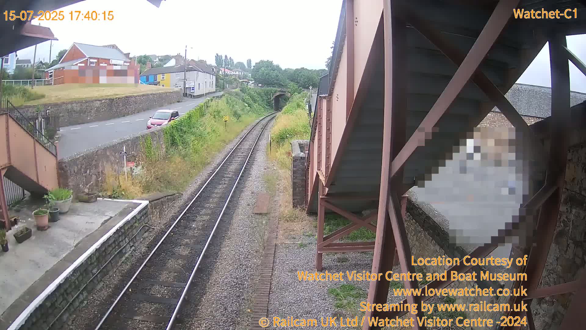 Watchet Railway Station (West Somerset Railway) Southwest Live Cam  - Somerset, South West, England, United Kingdom