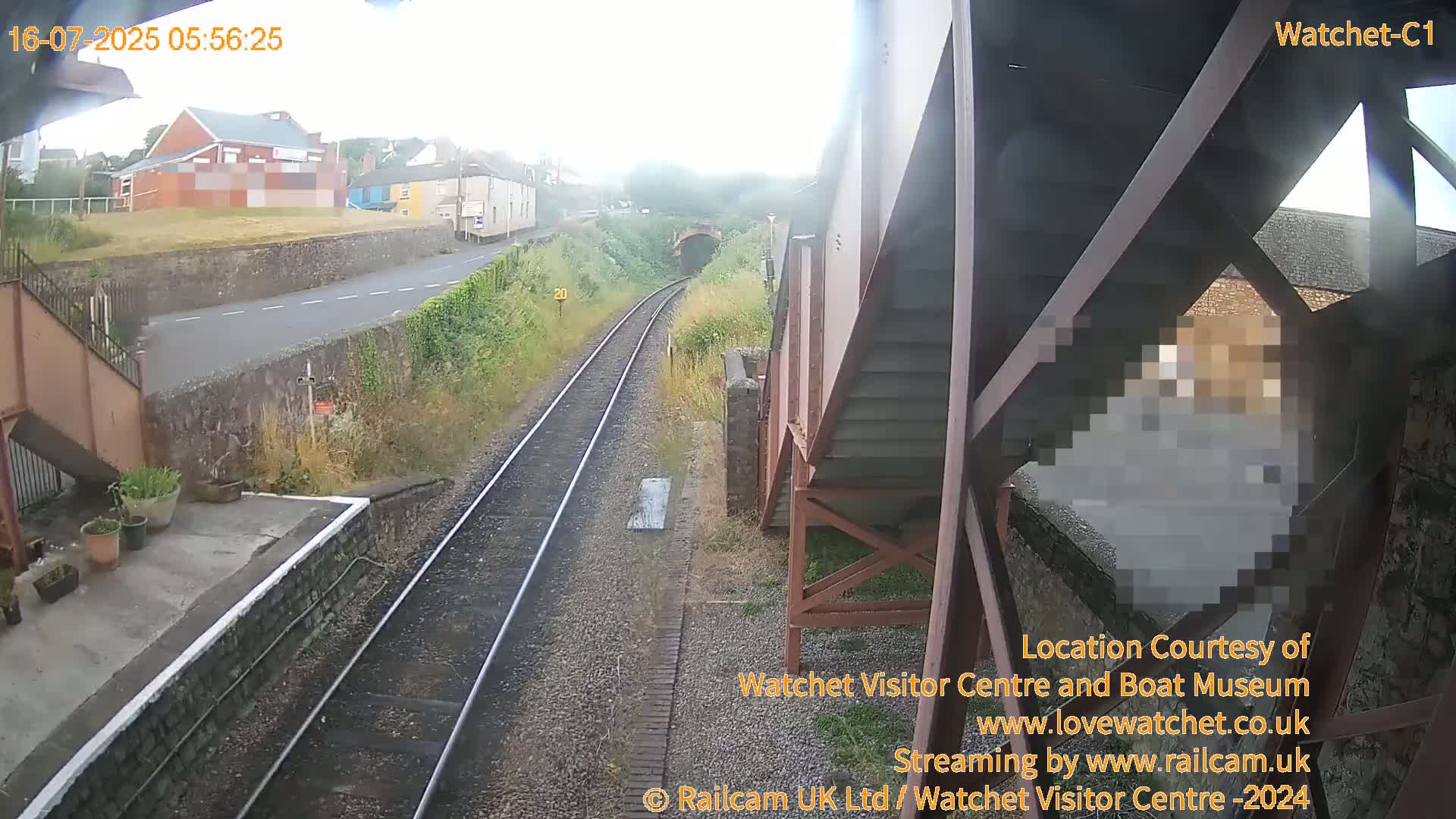 Watchet Railway Station (West Somerset Railway) Southwest Live Cam  - Somerset, South West, England, United Kingdom