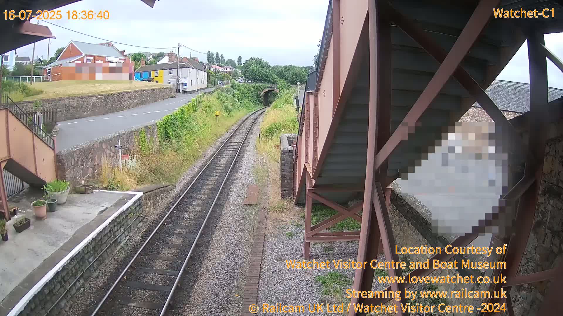 Watchet Railway Station (West Somerset Railway) Southwest Live Cam  - Somerset, South West, England, United Kingdom