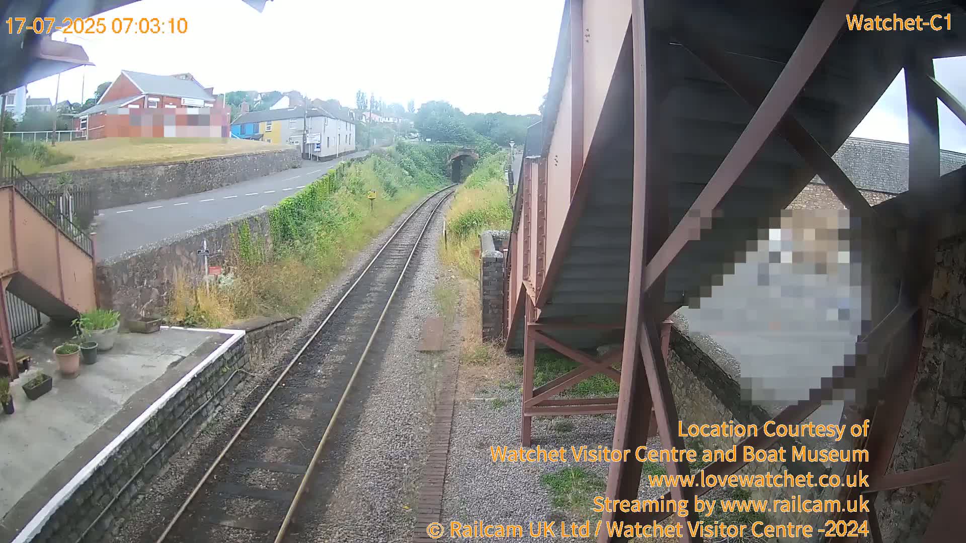 Watchet Railway Station (West Somerset Railway) Southwest Live Cam  - Somerset, South West, England, United Kingdom