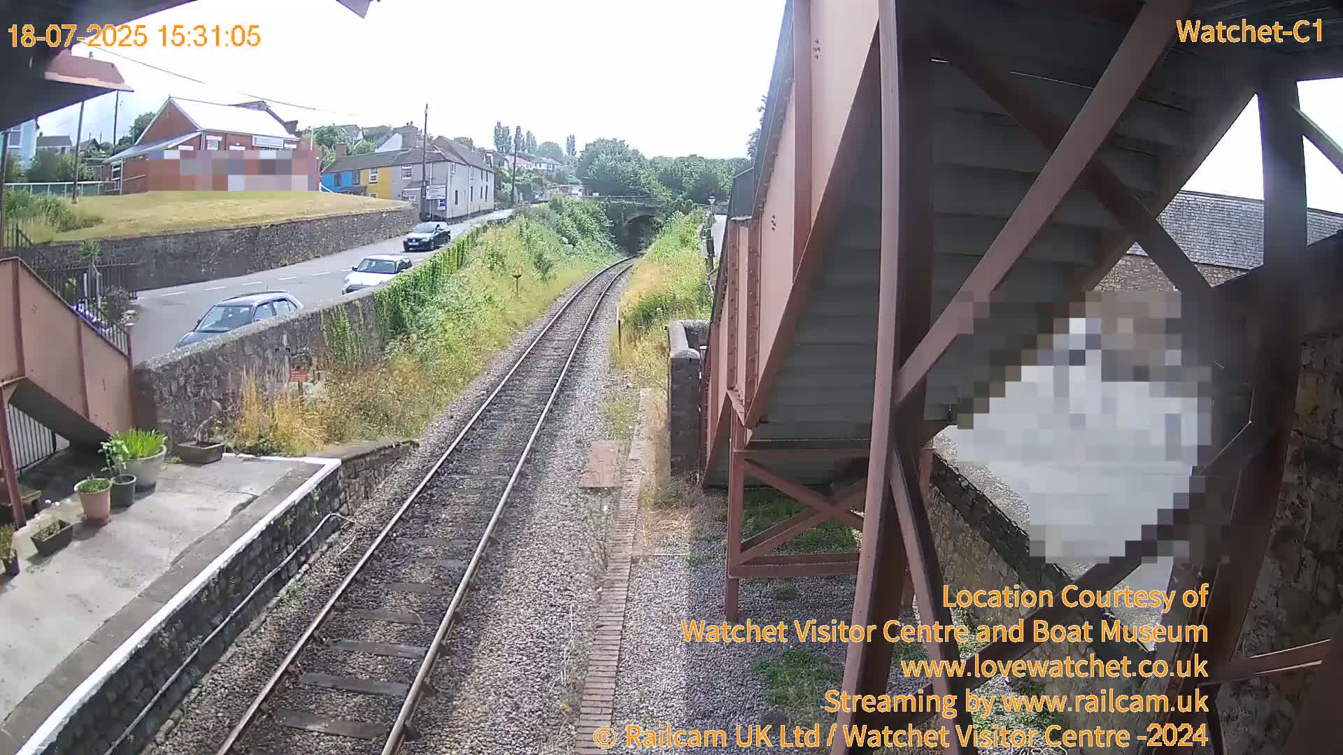 Watchet Railway Station (West Somerset Railway) Southwest Live Cam  - Somerset, South West, England, United Kingdom