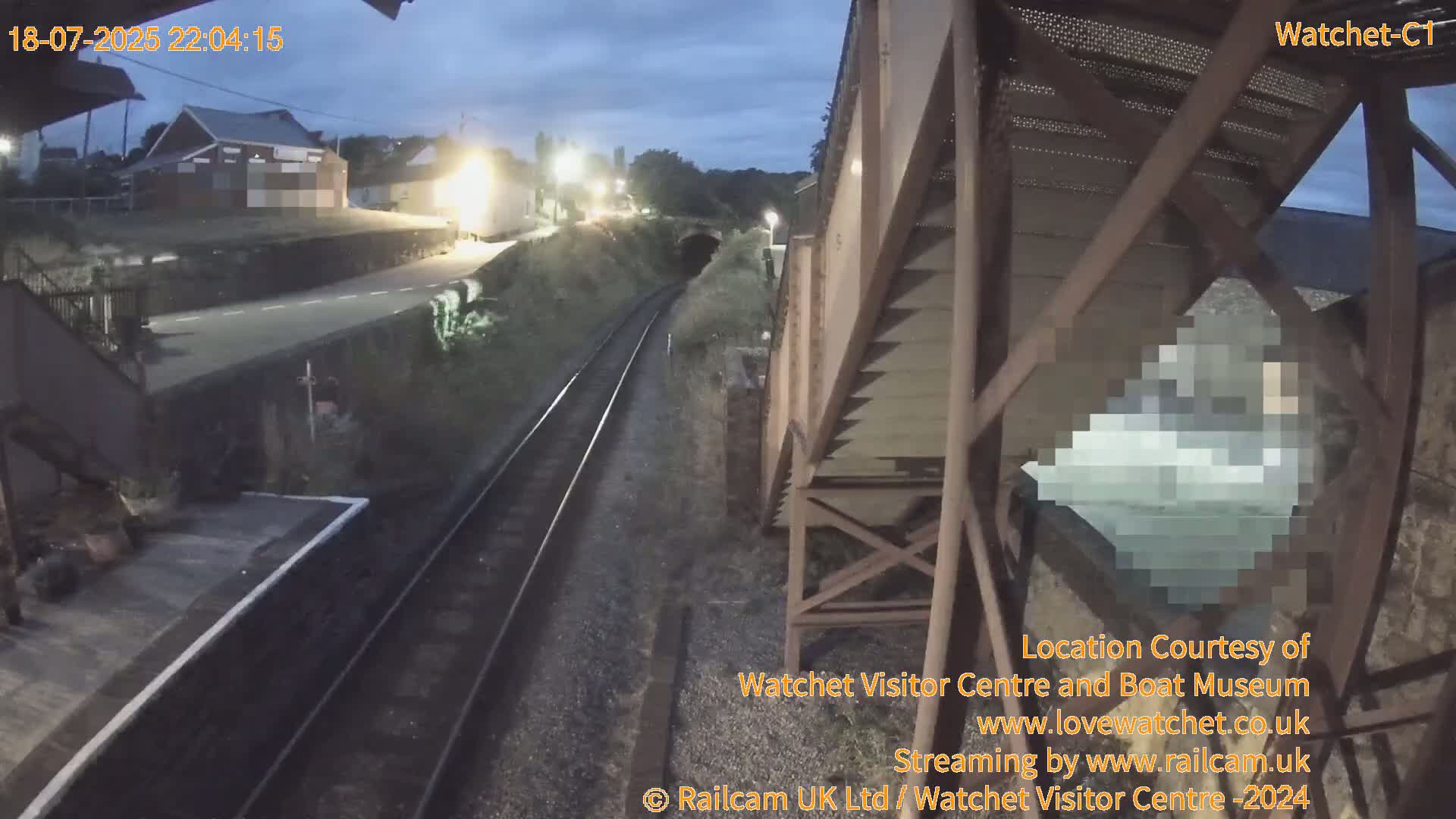 Watchet Railway Station (West Somerset Railway) Southwest Live Cam  - Somerset, South West, England, United Kingdom