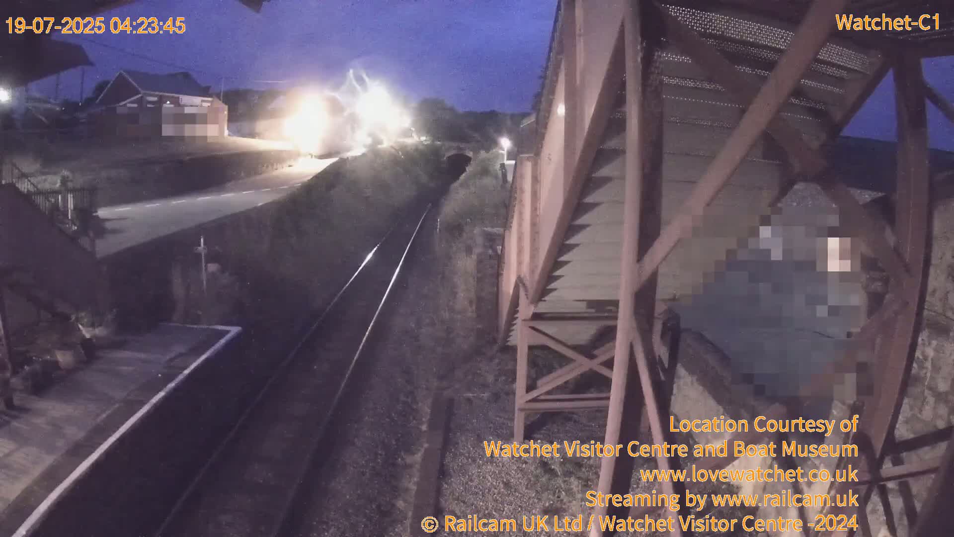 Watchet Railway Station (West Somerset Railway) Southwest Live Cam  - Somerset, South West, England, United Kingdom