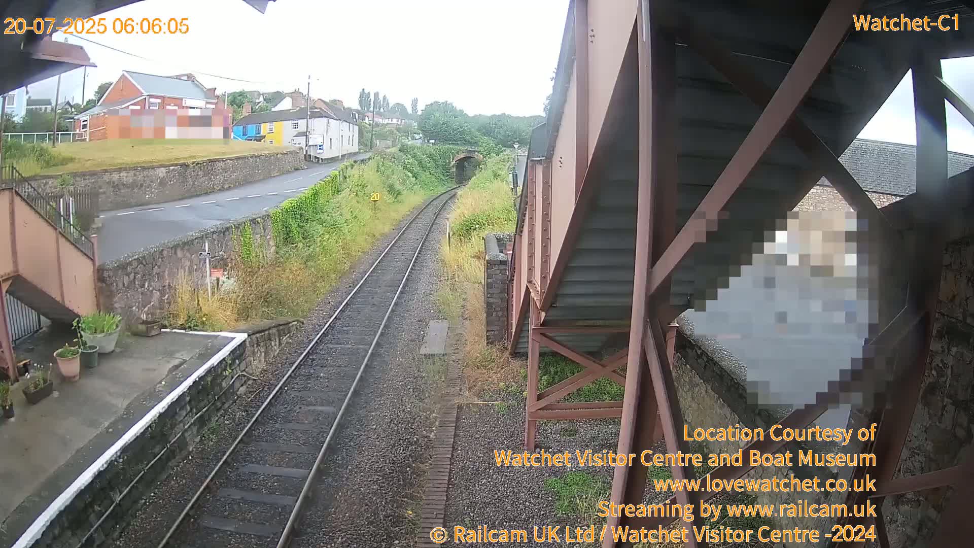 Watchet Railway Station (West Somerset Railway) Southwest Live Cam  - Somerset, South West, England, United Kingdom