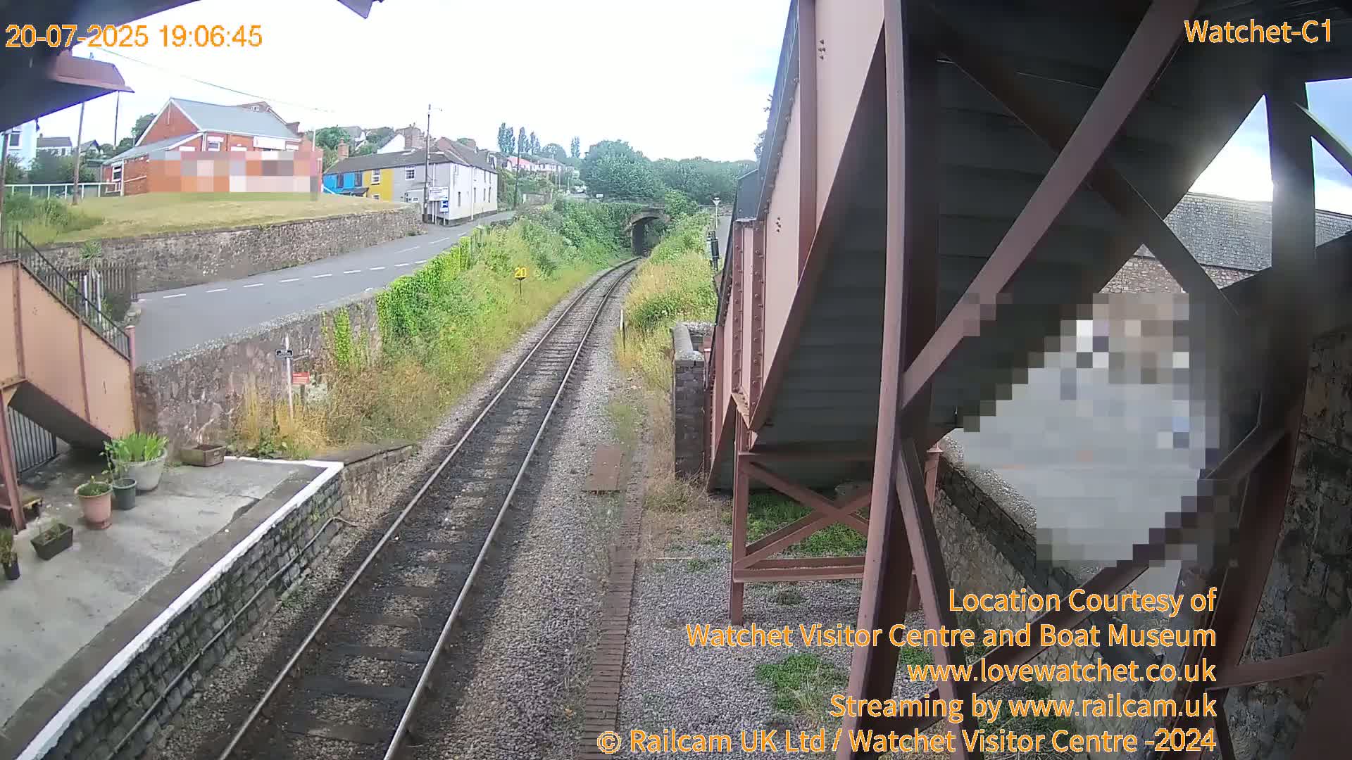 Watchet Railway Station (West Somerset Railway) Southwest Live Cam  - Somerset, South West, England, United Kingdom