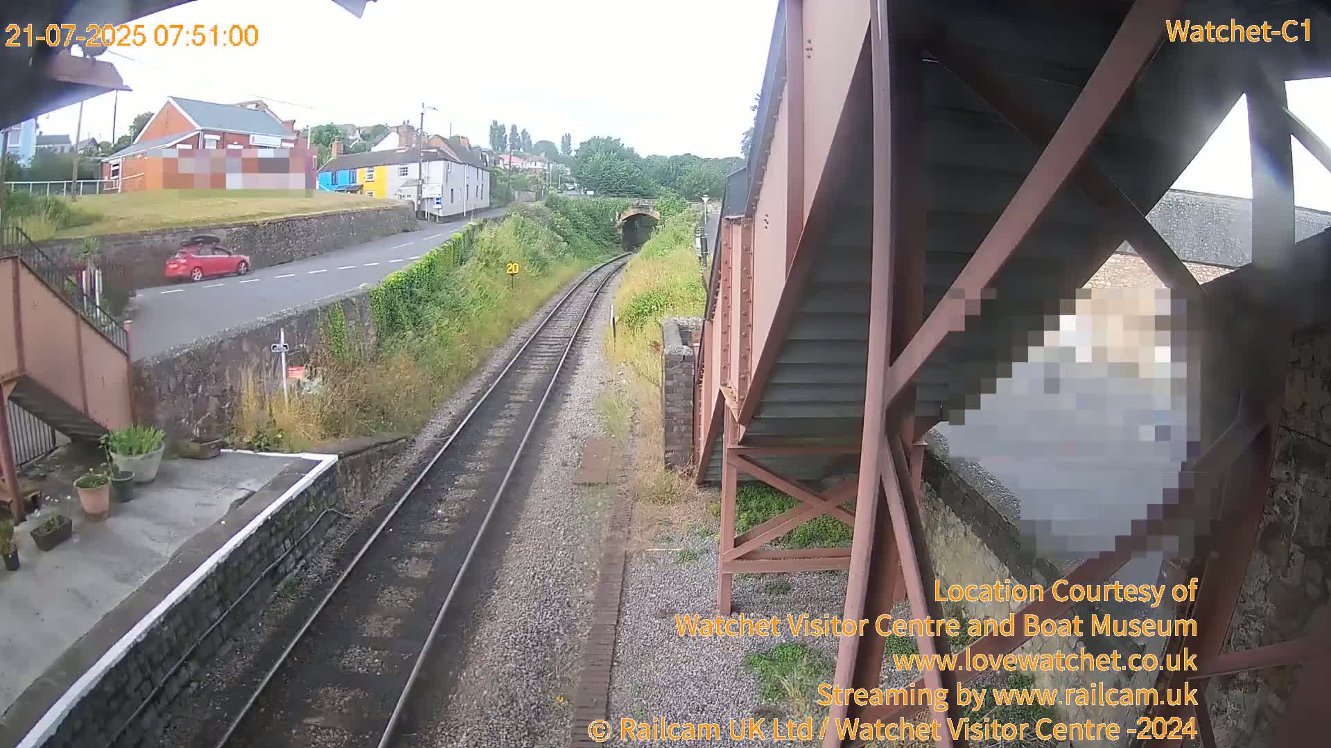 Watchet Railway Station (West Somerset Railway) Southwest Live Cam  - Somerset, South West, England, United Kingdom