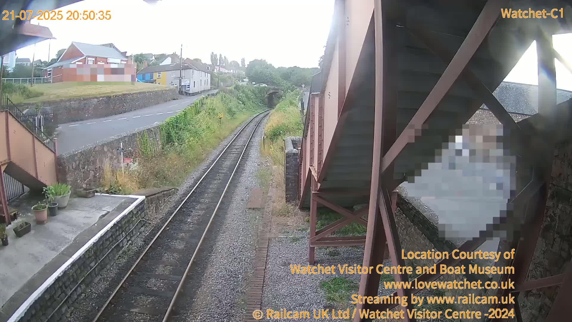 Watchet Railway Station (West Somerset Railway) Southwest Live Cam  - Somerset, South West, England, United Kingdom