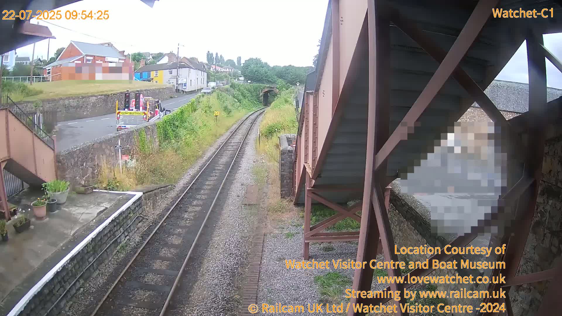 Watchet Railway Station (West Somerset Railway) Southwest Live Cam  - Somerset, South West, England, United Kingdom