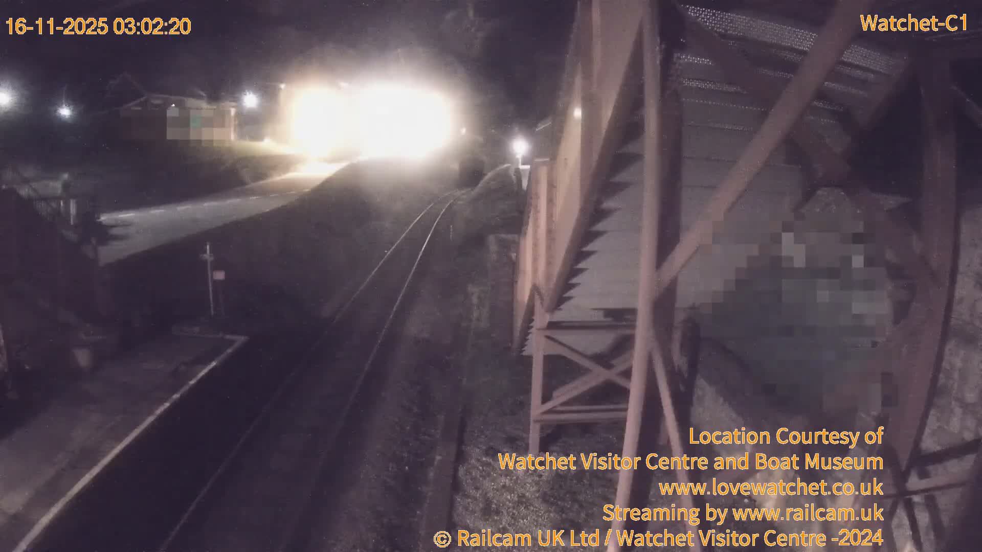Watchet Railway Station (West Somerset Railway) Southwest Live Cam  - Somerset, South West, England, United Kingdom