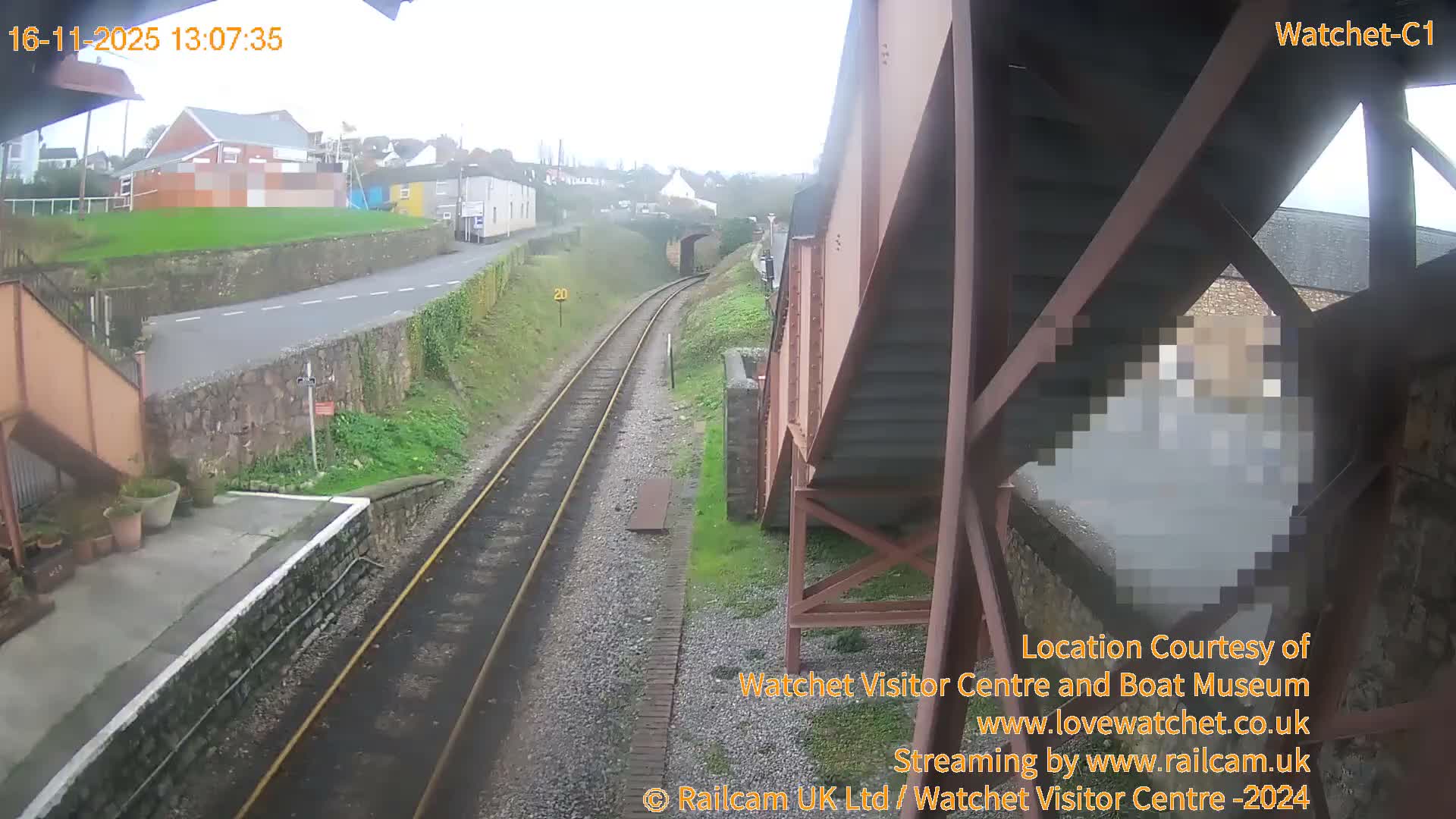 Watchet Railway Station (West Somerset Railway) Southwest Live Cam  - Somerset, South West, England, United Kingdom