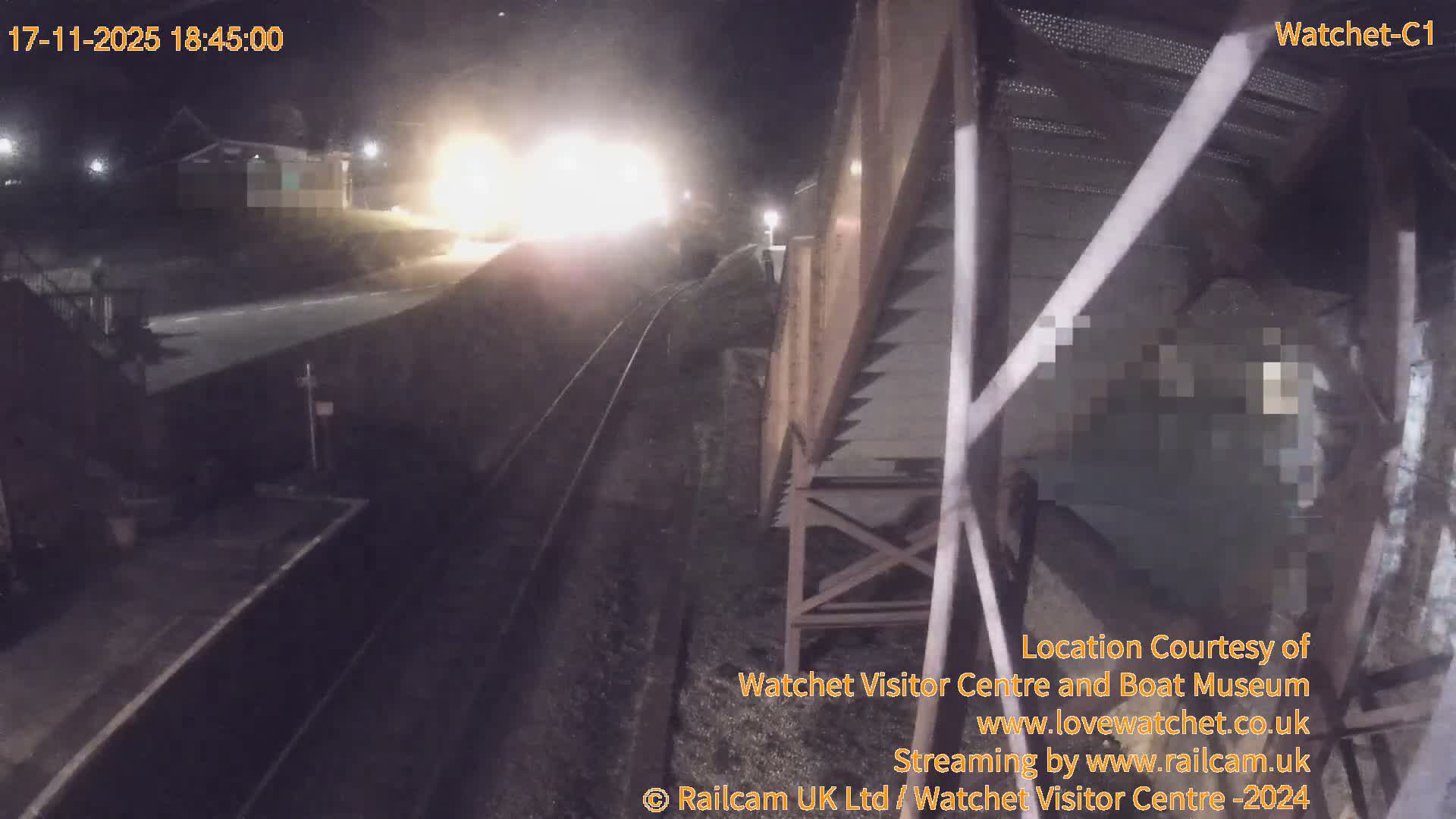 Watchet Railway Station (West Somerset Railway) Southwest Live Cam  - Somerset, South West, England, United Kingdom