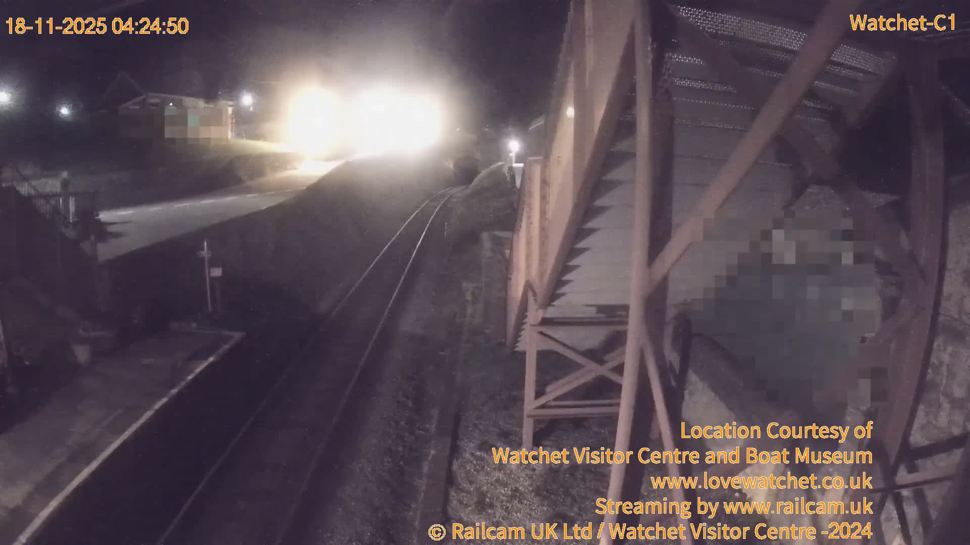 Watchet Railway Station (West Somerset Railway) Southwest Live Cam  - Somerset, South West, England, United Kingdom