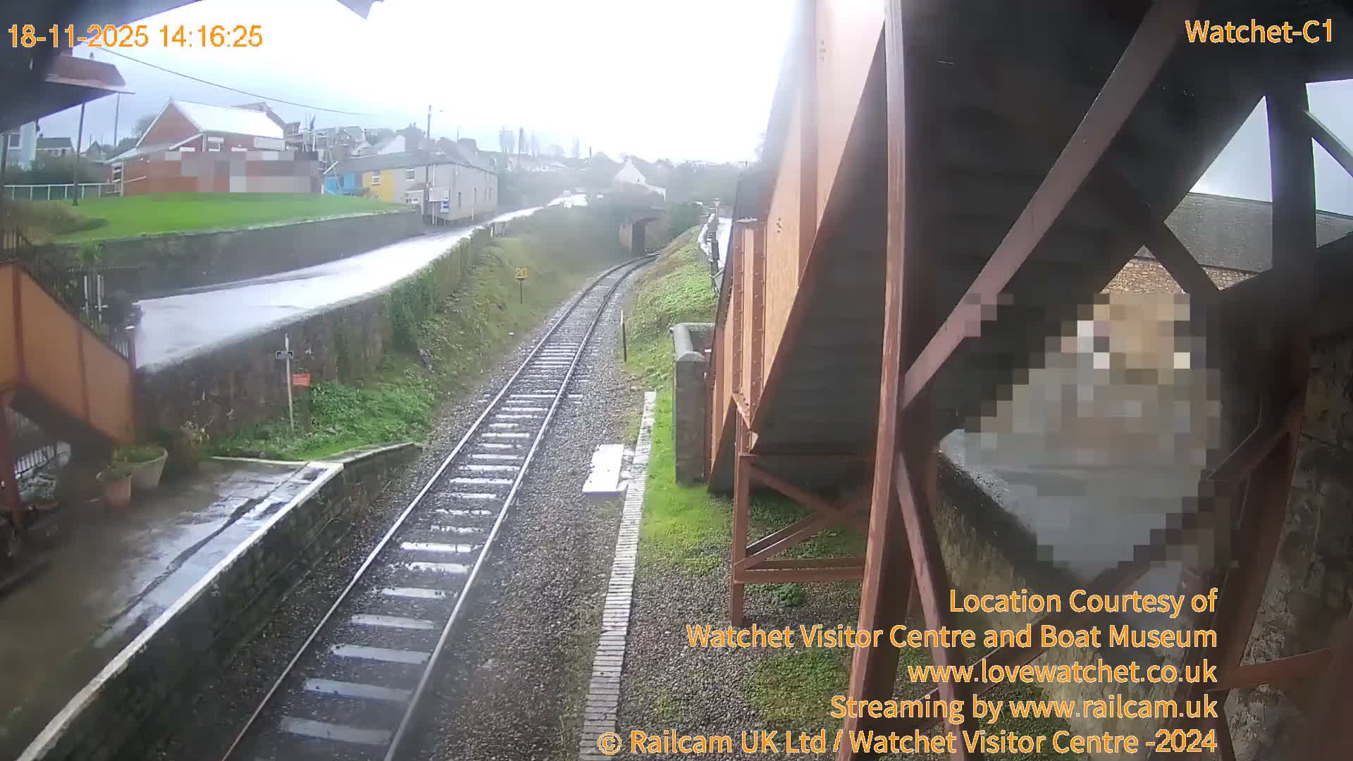 Watchet Railway Station (West Somerset Railway) Southwest Live Cam  - Somerset, South West, England, United Kingdom