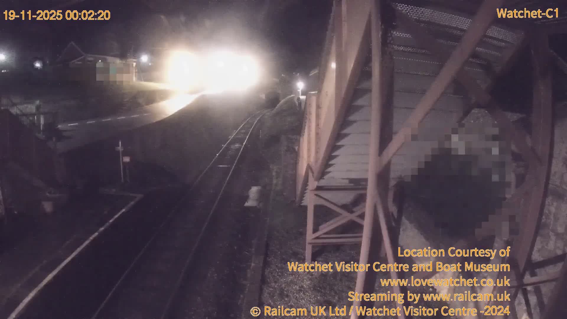 Watchet Railway Station (West Somerset Railway) Southwest Live Cam  - Somerset, South West, England, United Kingdom