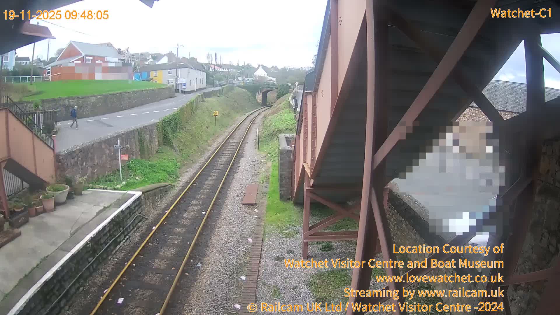 Watchet Railway Station (West Somerset Railway) Southwest Live Cam  - Somerset, South West, England, United Kingdom