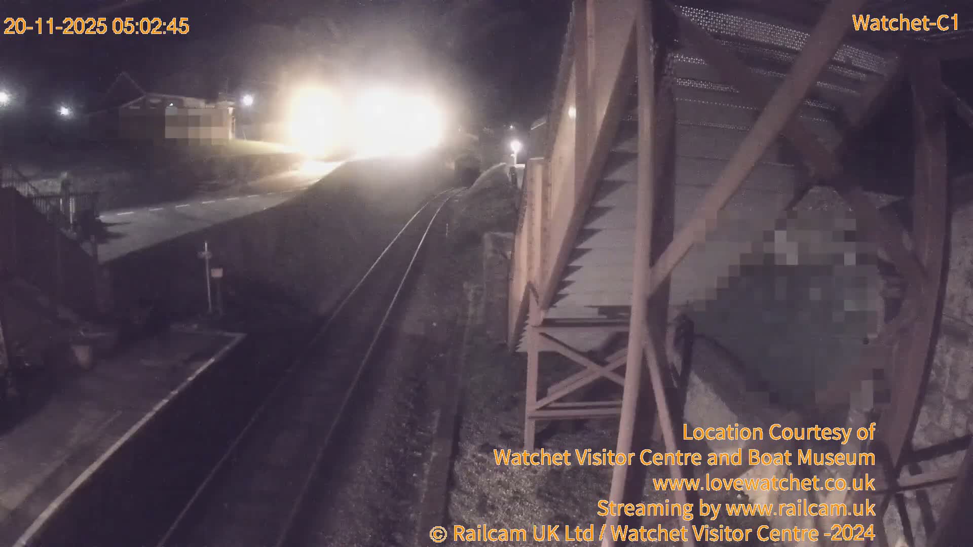 Watchet Railway Station (West Somerset Railway) Southwest Live Cam  - Somerset, South West, England, United Kingdom
