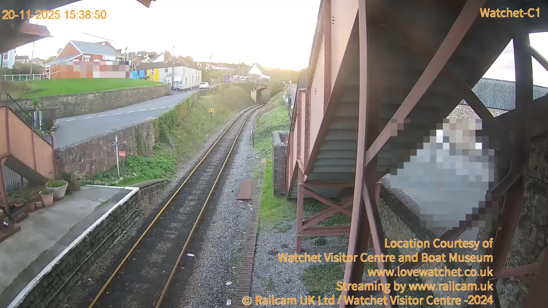 Watchet Railway Station (West Somerset Railway) Southwest Live Cam  - Somerset, South West, England, United Kingdom