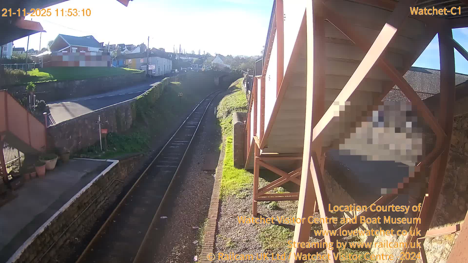 Watchet Railway Station (West Somerset Railway) Southwest Live Cam  - Somerset, South West, England, United Kingdom