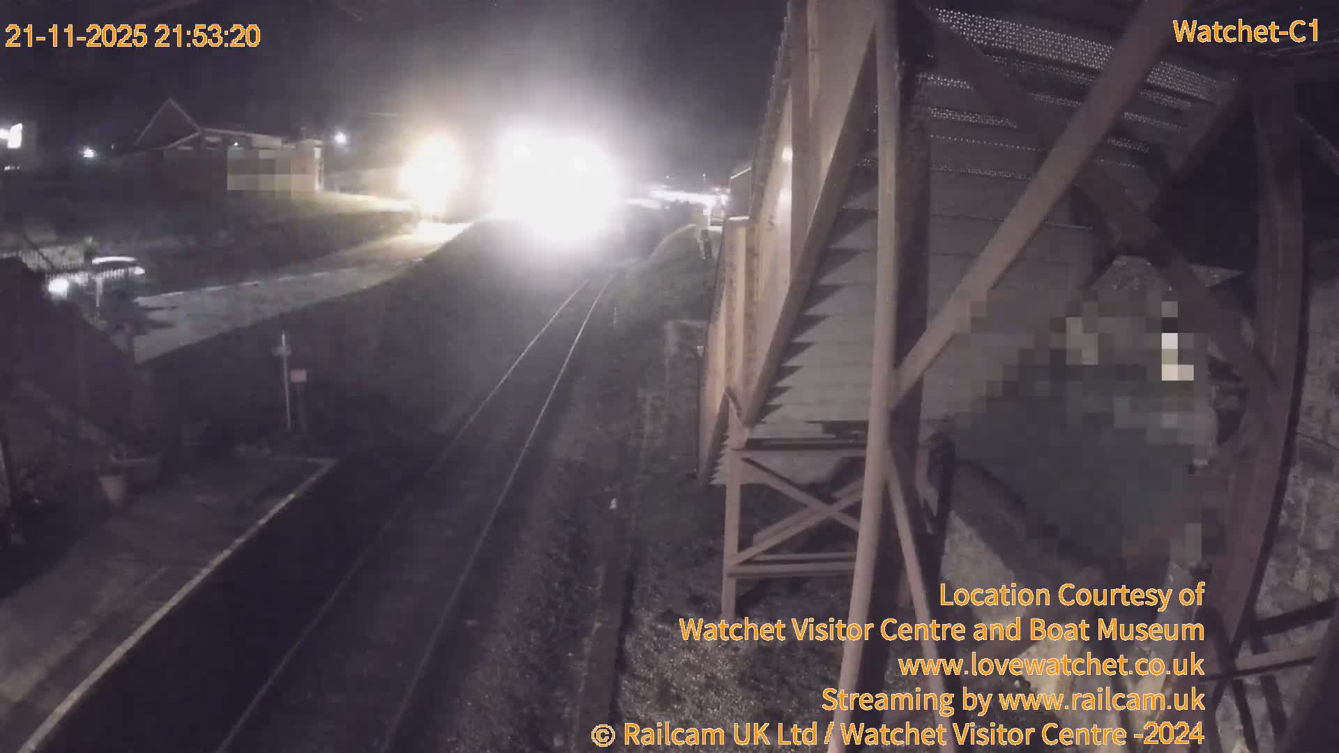Watchet Railway Station (West Somerset Railway) Southwest Live Cam  - Somerset, South West, England, United Kingdom