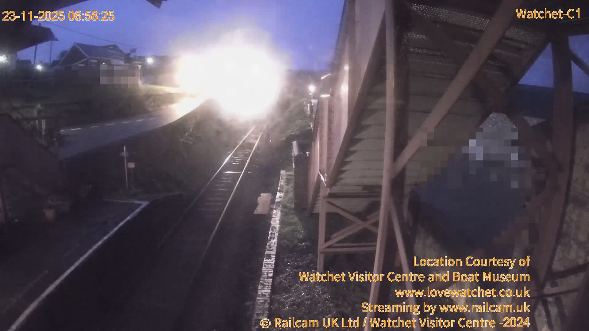 Watchet Railway Station (West Somerset Railway) Southwest Live Cam  - Somerset, South West, England, United Kingdom