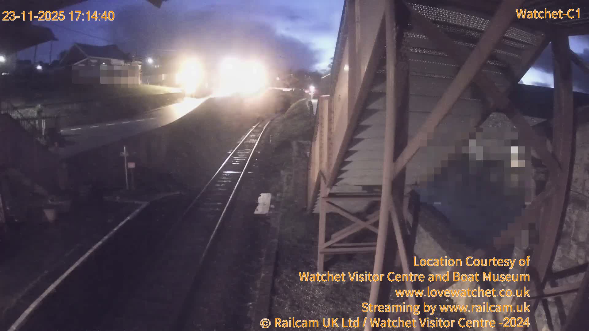 Watchet Railway Station (West Somerset Railway) Southwest Live Cam  - Somerset, South West, England, United Kingdom