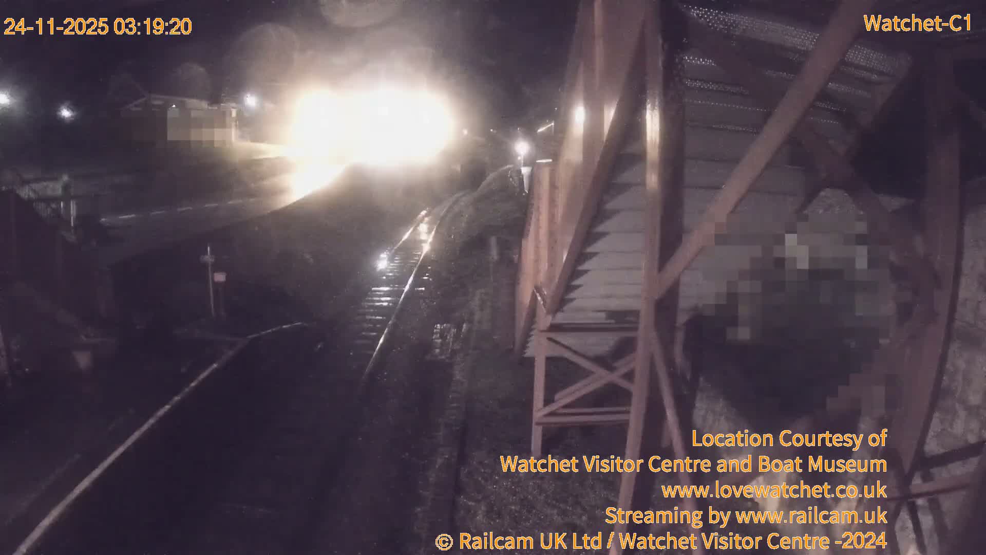 Watchet Railway Station (West Somerset Railway) Southwest Live Cam  - Somerset, South West, England, United Kingdom
