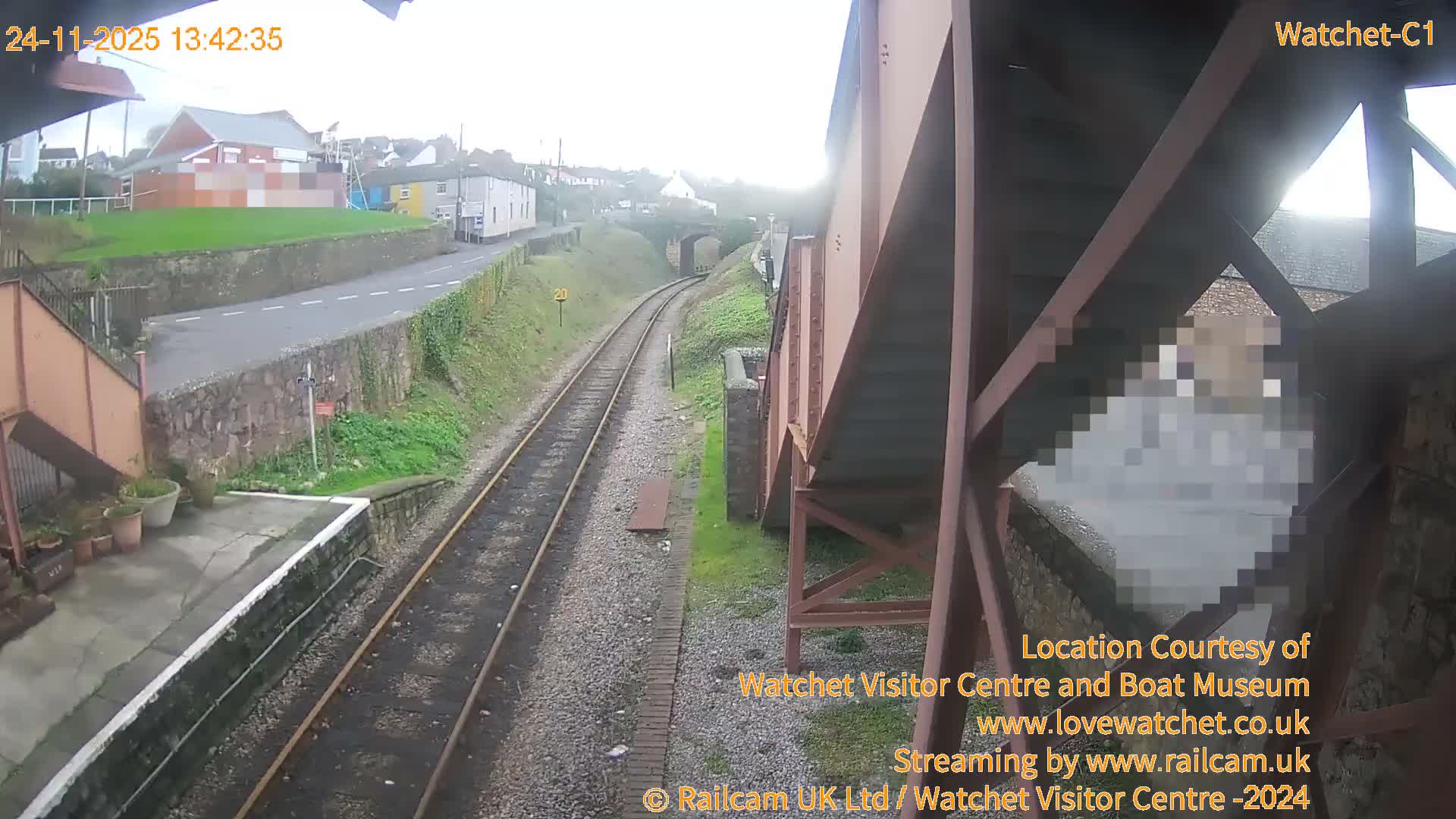 Watchet Railway Station (West Somerset Railway) Southwest Live Cam  - Somerset, South West, England, United Kingdom