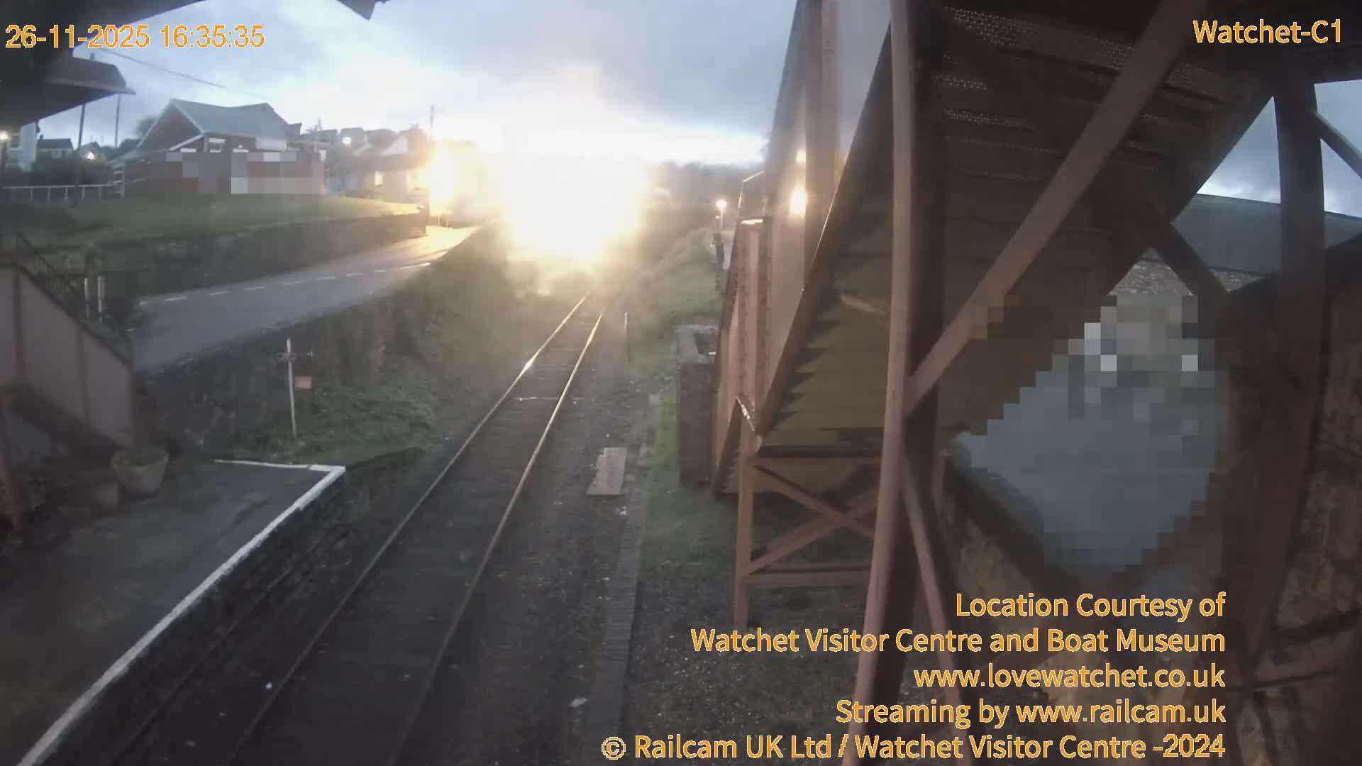 Watchet Railway Station (West Somerset Railway) Southwest Live Cam  - Somerset, South West, England, United Kingdom