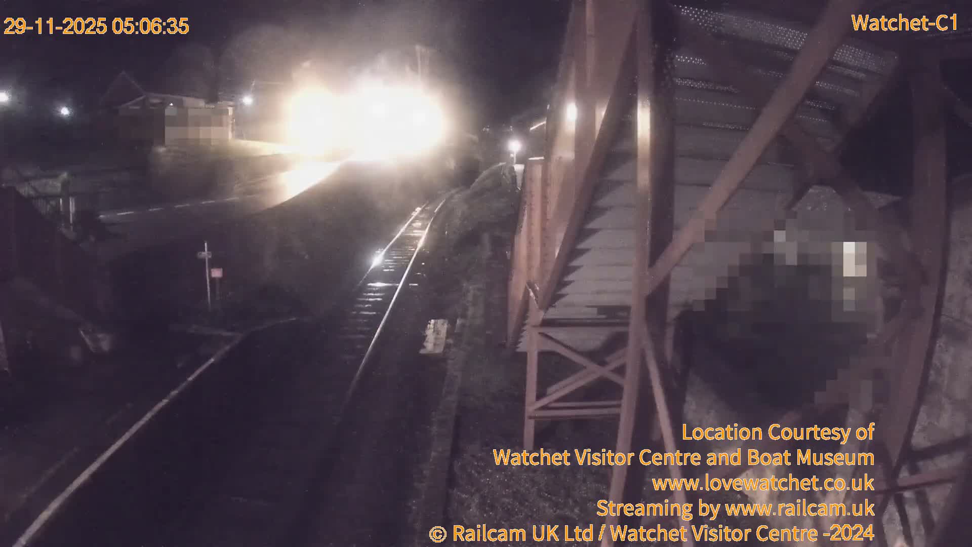 Watchet Railway Station (West Somerset Railway) Southwest Live Cam  - Somerset, South West, England, United Kingdom