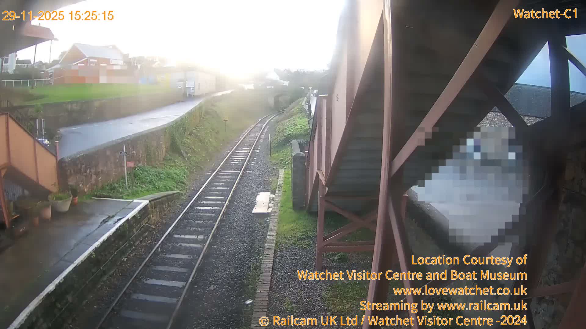 Watchet Railway Station (West Somerset Railway) Southwest Live Cam  - Somerset, South West, England, United Kingdom