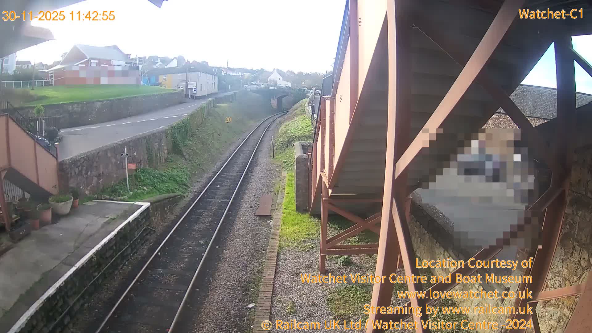 Watchet Railway Station (West Somerset Railway) Southwest Live Cam  - Somerset, South West, England, United Kingdom