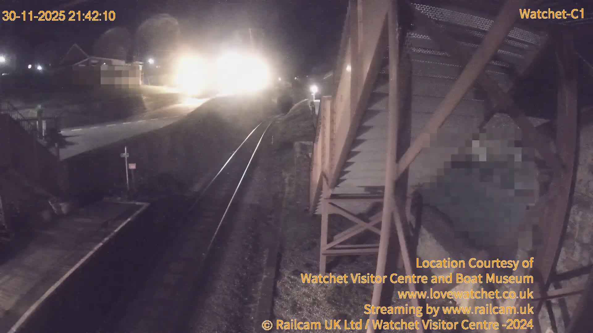 Watchet Railway Station (West Somerset Railway) Southwest Live Cam  - Somerset, South West, England, United Kingdom