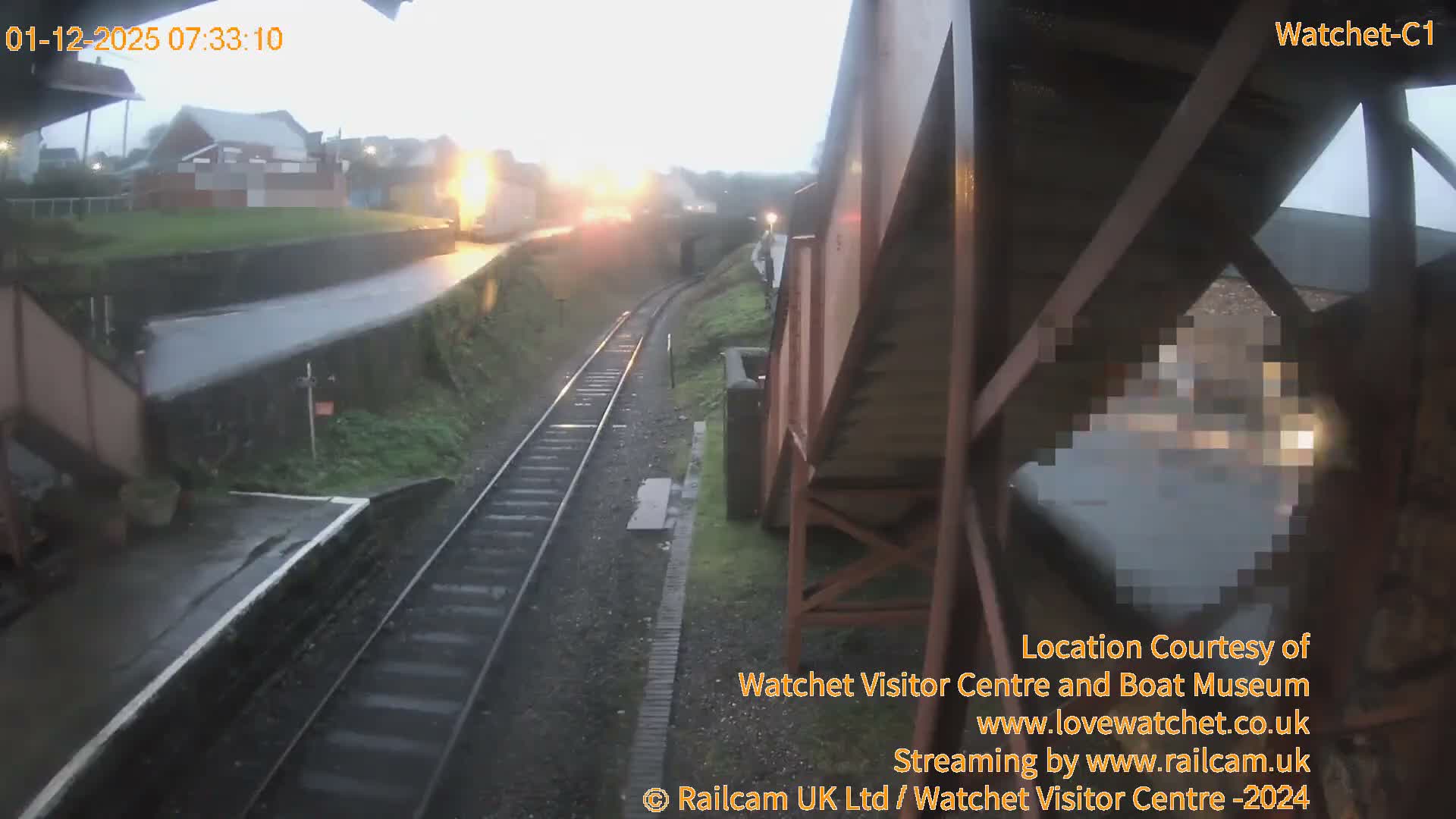 Watchet Railway Station (West Somerset Railway) Southwest Live Cam  - Somerset, South West, England, United Kingdom