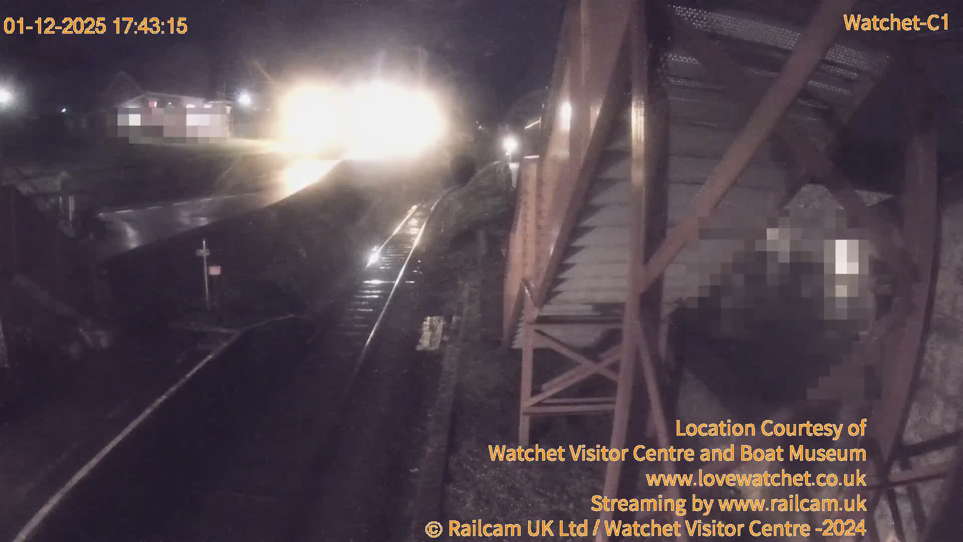 Watchet Railway Station (West Somerset Railway) Southwest Live Cam  - Somerset, South West, England, United Kingdom