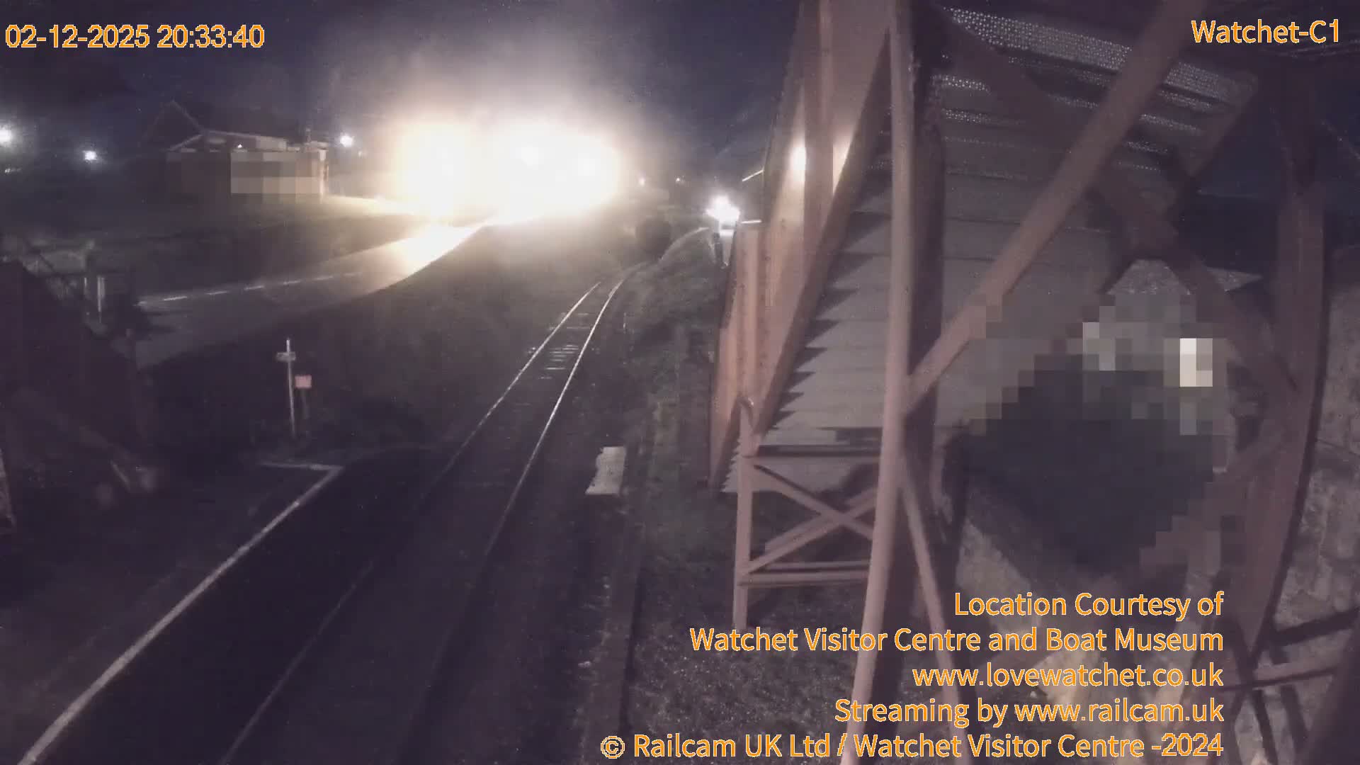 Watchet Railway Station (West Somerset Railway) Southwest Live Cam  - Somerset, South West, England, United Kingdom