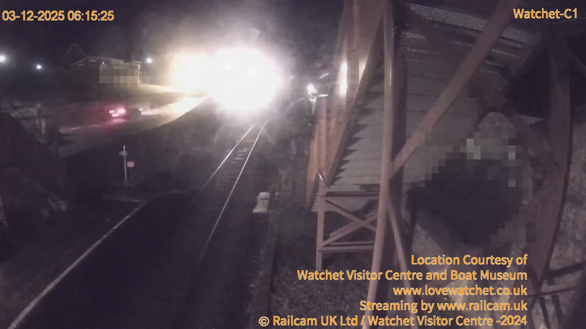 Watchet Railway Station (West Somerset Railway) Southwest Live Cam  - Somerset, South West, England, United Kingdom