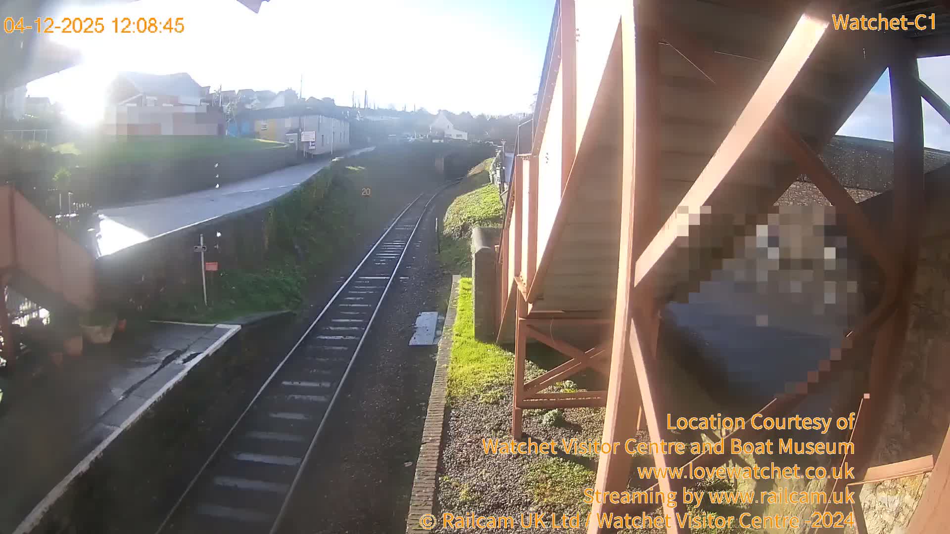 Watchet Railway Station (West Somerset Railway) Southwest Live Cam  - Somerset, South West, England, United Kingdom