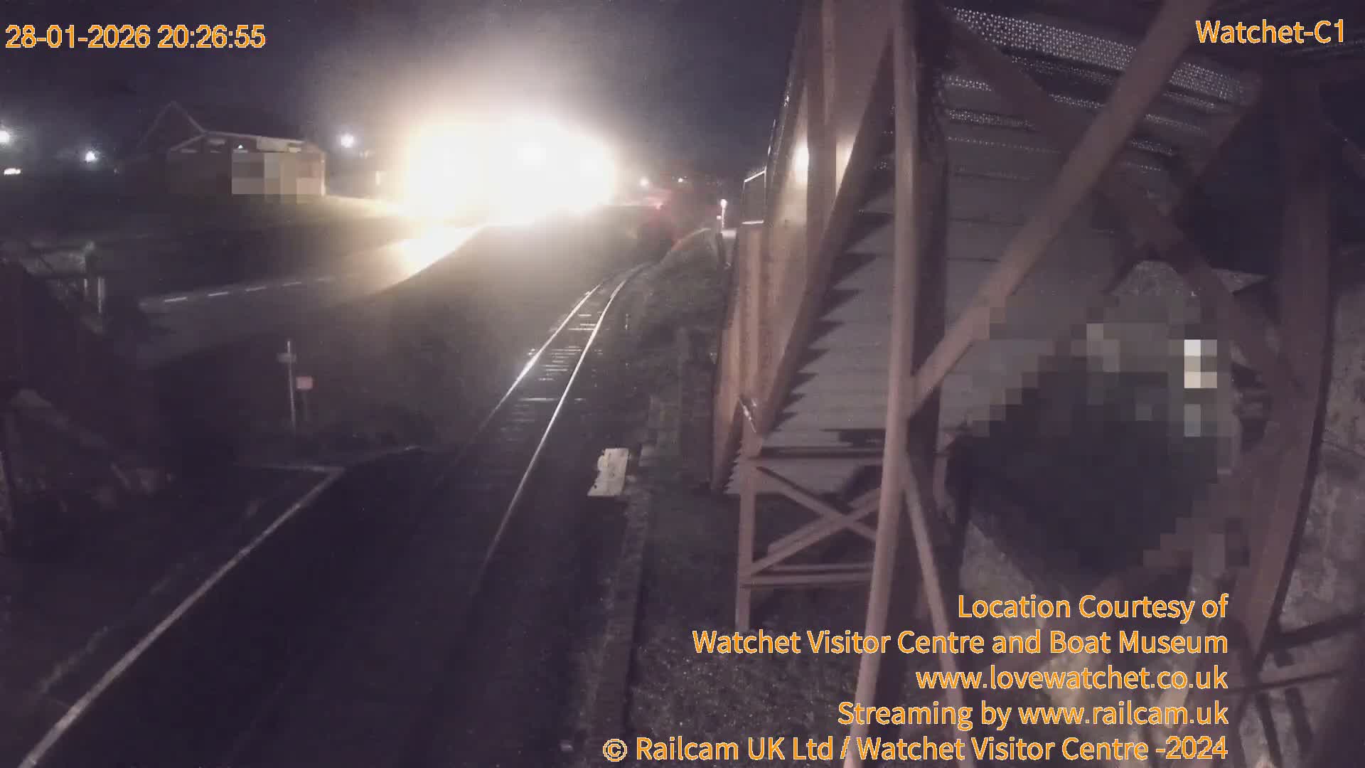 Watchet Railway Station (West Somerset Railway) Southwest Live Cam  - Somerset, South West, England, United Kingdom