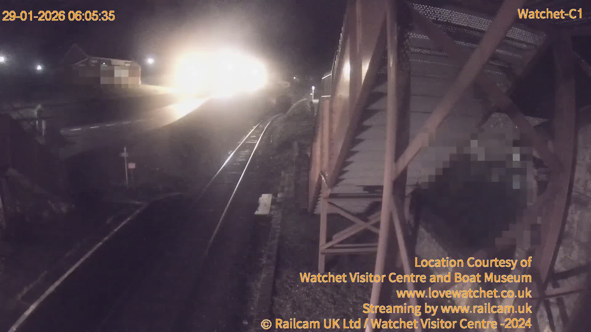 Watchet Railway Station (West Somerset Railway) Southwest Live Cam  - Somerset, South West, England, United Kingdom